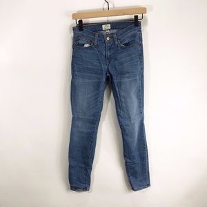 J.Crew toothpick skinny mid rise jeans size 24
